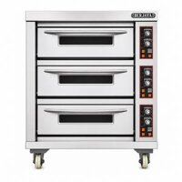 Lò nướng Berjaya 3 tầng 9 khay dùng điện BJY-E25KW-3BD