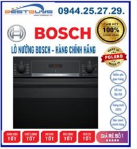 Lò nướng Bosch HBS534BB0B, Dung tích 71 Lít, Lò Mầu Đen SangTrọng Hiện Đại Phù Hợp Cho Mọi Gian Bếp. MỚI 2021, HÀNG CHÍNH HÃNG