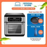 Lò nướng chân không điện tử Lock&Lock All-in-one Air Fryer Oven 10L Màu đen – EJF291BLK