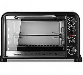 Lò nướng cơ Sanaky VH368 (VH-368) - 36 lít, 1600W, màu B/ S/ N