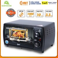 Lò nướng đa năng 10L Comet CM6510 - Hàng Chính Hãng Bảo Hành 12 Tháng