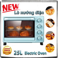 Lò nướng điện 25L 1400W, Rã Đông, Nướng Bánh, Nhỏ Gọn,Lò Vi Sóng Cơ, Tiện Lợi