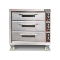 Lò nướng điện 3 tầng 9 khay Berjaya BJY-E25KW-3BD