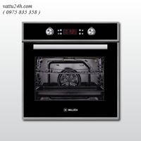 Lò nướng điện âm tủ Malloca MOV 65DA ( Kính đen )