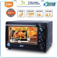 Lò nướng điện đa năng 16 lít Comet CM6512 - Hàng Chính Hãng Bảo Hành 12 Tháng