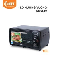 Lò nướng điện đa năng COMET - CM6510 (Đen) Dung tích 10L Công suất 1300W - Bảo hành 06 tháng - Hàng chính hãng