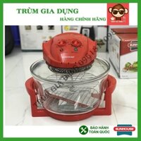 Lò nướng điện thủy tinh sunhouse SH416, Lò nướng Sunhouse 12L màu đỏ SH416.