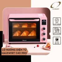 Lò Nướng Điện Tử Hauswirt C40 Pro Cải Tiến 2 Lớp Kính Chắc Chắn, Hiện Đại Tích Hợp Nhiều Chức Năng - Hàng Nội Địa Trung