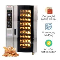 Lò nướng đối lưu 10 khay dùng điện RX-10D 19kw 380V hàng nhập khẩu cao cấp (Gía bán chưa bao gồm phí Newsun vận chuyển)
