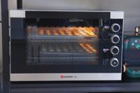 Lò nướng đối lưu cao cấp Hauswirt S80 new 2023 (dung tích gần 80l) phù hợp kinh doanh