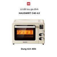 Lò nướng đối lưu gia đình HAUSWIRT C40 bản 4.0 dung tích 40lit chuẩn nhiệt