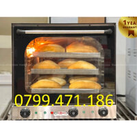 Lò nướng đối lưu JIEGUAN 60L ( nướng tối đa 4 khay 44x32cm)