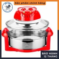 Lò nướng halogen 12L, 1200W-1400W, màu đỏ