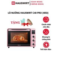 Lò nướng HAUSWIRT C40 Pro bản Tiếng Anh (2 lớp kính) nhiệt chuẩn xác