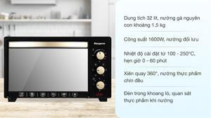 Lò nướng Kangaroo KG3201 - 32 lít