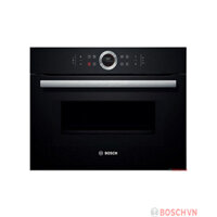 Lò nướng kết hợp vi sóng Bosch CMG633BB1 serie 8 thiết kế bắt mắt, nổi bật