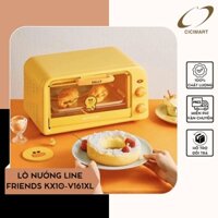 Lò Nướng Line Friends KX10-V161XL Dung Tích 10L 800W Tiện Lợi Vịt Vàng Sally - Hàng Nội Địa Trung