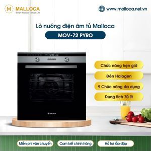 Lò nướng Malloca MOV-72 PYRO - 70L