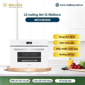 Lò nướng Malloca MOV35-IX03