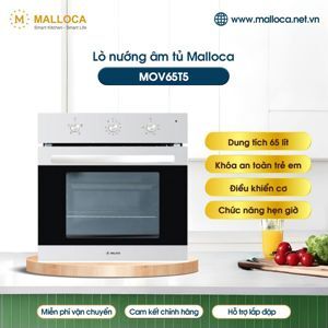 Lò nướng Malloca MOV65T5 - 65 lít , W595 x D560 x H595 mm
