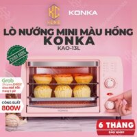 Lò Nướng Mini Konka Màu Hồng, 13L, 800W, BH 06 Tháng, KAO-13L, KC Home