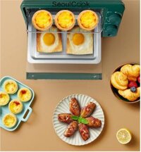 Lò nướng Minimum Litres Oven SEOULCOOK 10 lít - Hàng chính hãng - Xanh