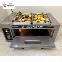 Lò nướng pizza 1 tầng 2 khay, lò sấy thực phẩm