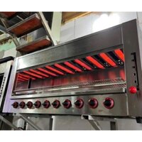 lò nướng Salamander 10 họng đốt( tặng dây gas và van gas)