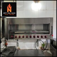 Lò nướng salamander 10 họng gas, lò nướng gas salamander, lò nướng không khói