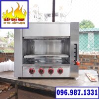 Lò nướng Salamander 4 họng ( bếp nướng không khói 4 họng )