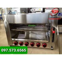 Lò nướng salamander 6 họng | Hàng Nhập Khẩu