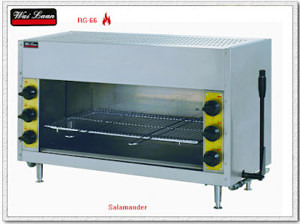 Lò nướng Salamander 6 họng Wailaan gas RG-66