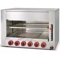 Lò nướng Salamander 6 họng dùng gas cao cấp