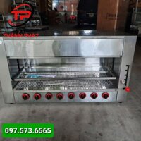 Lò Nướng Salamander 8 họng, Bảo Hành 24 Tháng, Họng Bằng Gang Đúc Siêu Bền