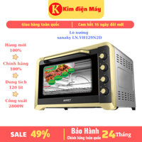 Lò nướng sanaky LN.VH129N2D 120l 2800W tiết kiệm điện-nướng đa năng-bảo hành 24 tháng toàn quốc