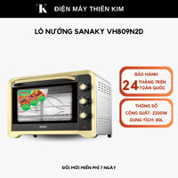 Lò nướng Sanaky VH809N2D - 80L 2200W - bảo hành 24 tháng toàn quốc - lò nướng điện công suất lớn