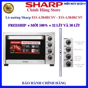 Lò nướng Sharp EO-A383RCSV-ST - 38 lít, 1800W