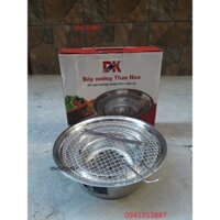 Lò nướng than hoa inox đặt âm bàn giá rẻ cho quán nướng vỉ hè, bếp nướng inox cao cấp