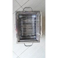 LÒ NƯỚNG THAN INOX 2 LỚP - LN01