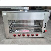 Lò  nướng thịt nướng thịt salamander 6 họng gas