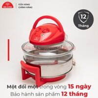 Lò Nướng Thủy Tinh 12 Lít Kim Cương - Lò Nướng Đa Năng [Bảo Hành 1 Đổi 1]