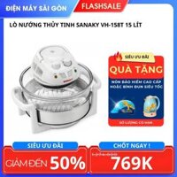 Lò nướng thuỷ tinh Sanaky 15 lít VH-158T [Nướng đối lưu]