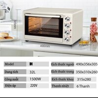 Lò nướng Ukoeo 32 lít