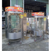 lò nướng vịt xoay có đèn