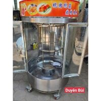 Lò quay gà vịt heo xoay 2 cánh -4 cánh 850 - dùng than & gas