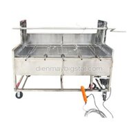 Lò quay heo nguyên con có motor và dây xích