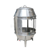 Lò quay vịt bắc kinh có kính 80 dùng than