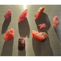 Lô Ruby răng chó 8 viên, 12.55ct