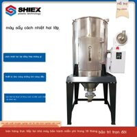 Lò sấy cách nhiệt hai lớp 50kg máy sấy thùng máy sấy nhựa Châu Âu hóa sấy khô ở nhiệt độ cao bằng thép không gỉ