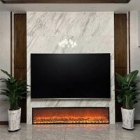 Lò sưởi 3D L3D-001 trang trí, không tỏa nhiệt, đơn sắc